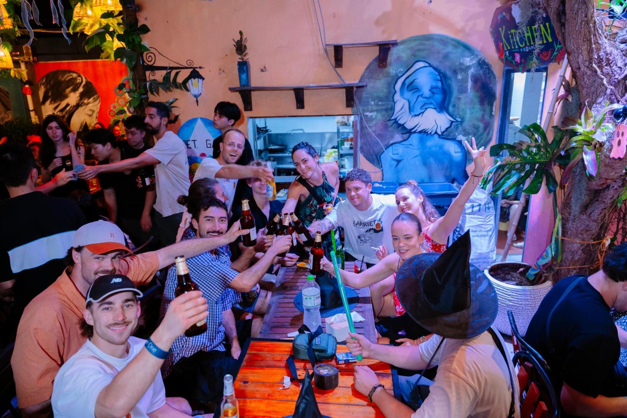 Hostel Secret Garden Cat Ba Dong Khe Sau Zewnętrze zdjęcie
