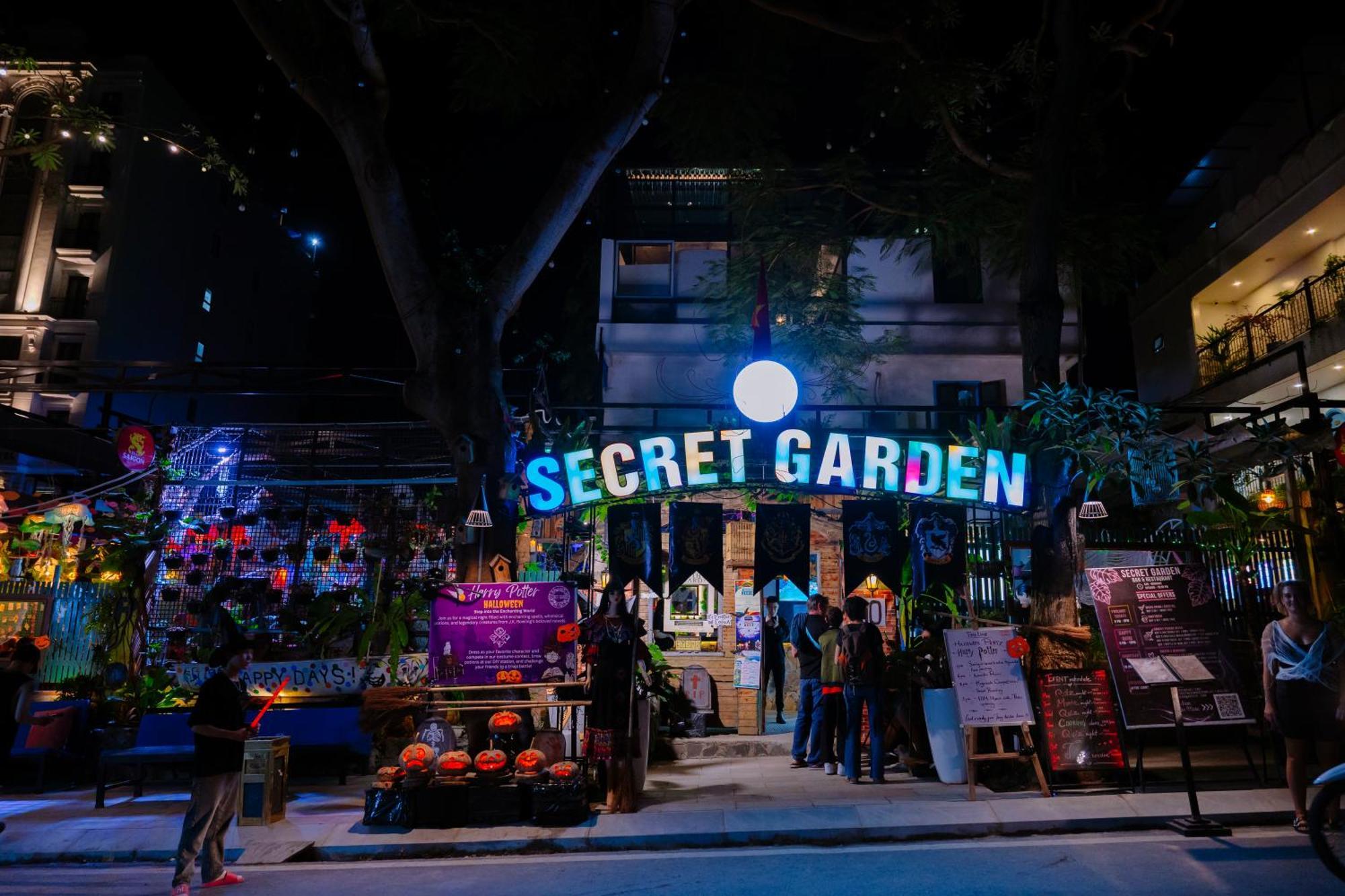 Hostel Secret Garden Cat Ba Dong Khe Sau Zewnętrze zdjęcie