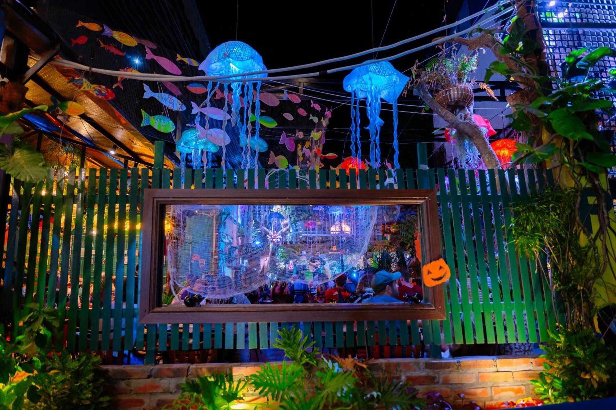 Hostel Secret Garden Cat Ba Dong Khe Sau Zewnętrze zdjęcie
