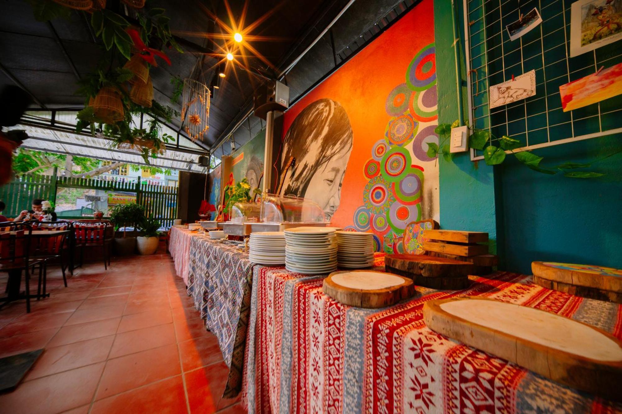 Hostel Secret Garden Cat Ba Dong Khe Sau Zewnętrze zdjęcie